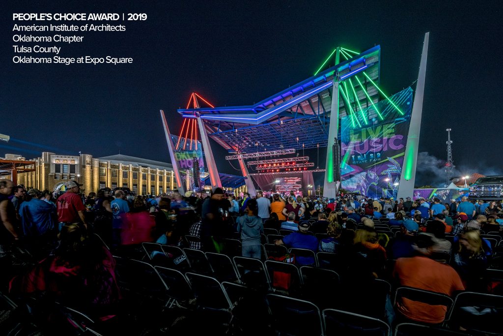 Expo Square Oklahoma Stage Wins Design Award Landscape Architecture