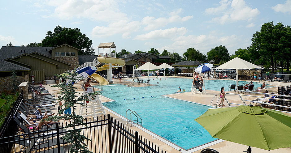 Cedar Ridge Country Club Pool + Clubhouse